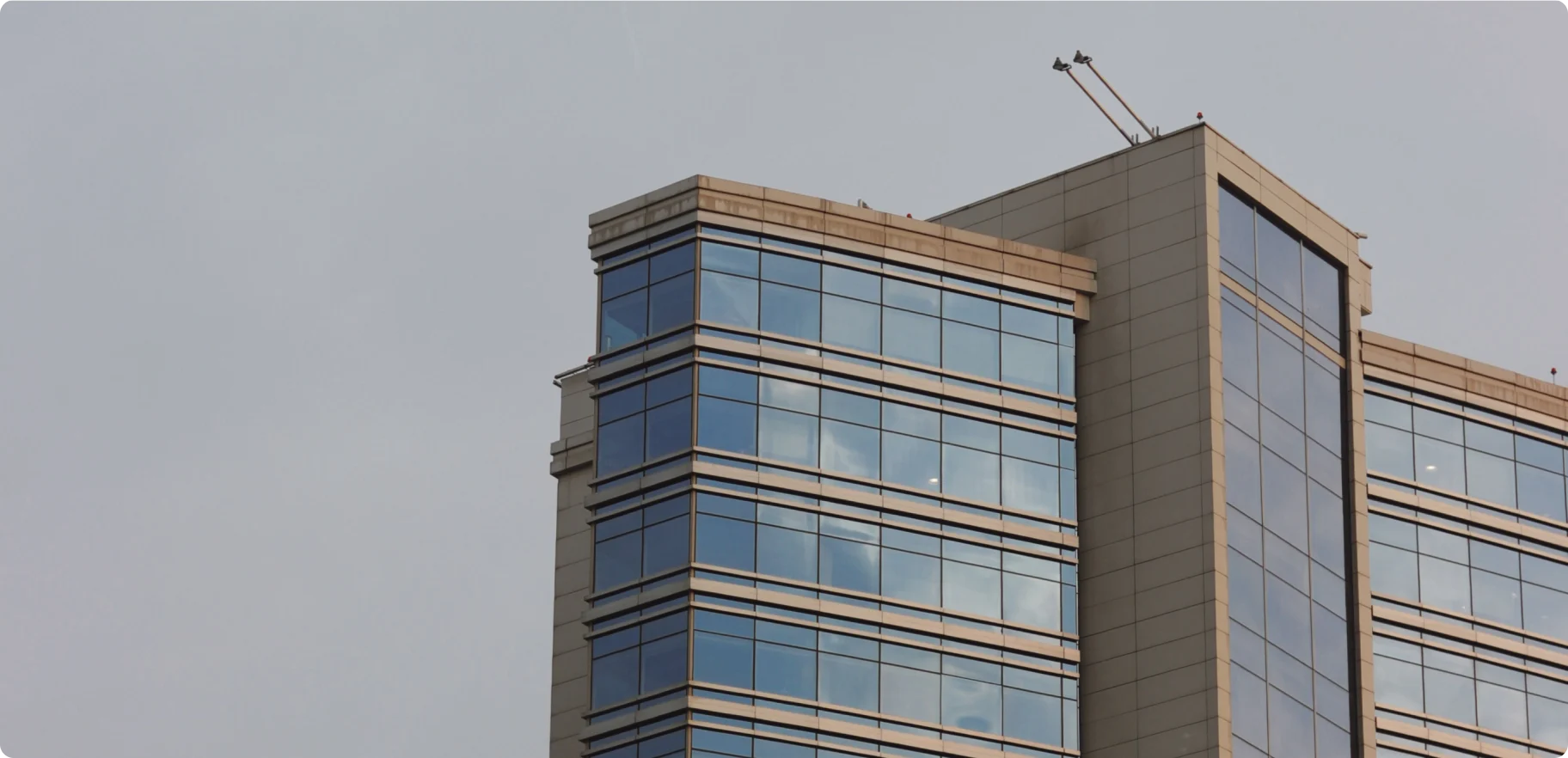 A corporate office building